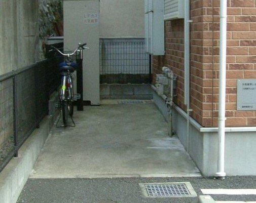 駐輪スペースまで0m