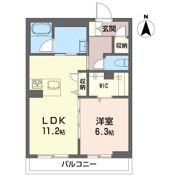アンソレイユの間取り画像