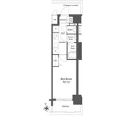 プレサンスブルーム浅草の間取り画像