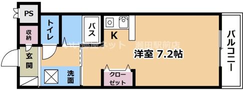ラポール藤の間取り画像