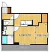 D-room東浜町の間取り画像