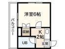 ホワイトパレス長束の間取り画像