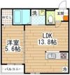 Laviere ESAKAの間取り画像