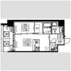 S-RESIDENCE難波西alterの間取り画像
