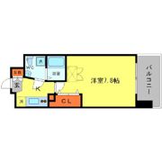 AFFLUENCE難波の間取り画像