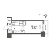 TLRレジデンス本町WESTの間取り画像