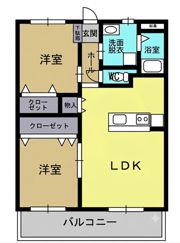 ユーミTRM24の間取り画像