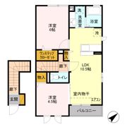リヴェールの間取り画像