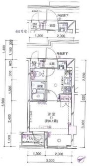 ヴェルト新宿落合の間取り画像