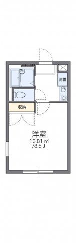 レオパレス和光の間取り画像