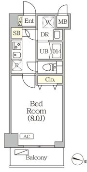 ORSUS志村坂上の間取り画像