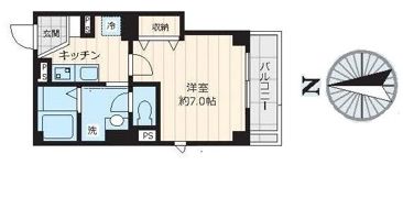 Araiz APARTMENTの間取り画像