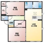 レジェンド Ⅱ棟の間取り画像