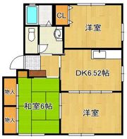 シャーメゾン中曽根A棟の間取り画像