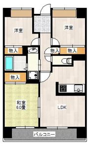 サニークレスト平野西脇の間取り画像