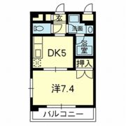 キャッスル神水の間取り画像