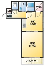 ヴェリテ有賀 アルガの間取り画像