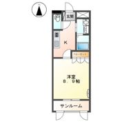 コンテンポラリースクエアの間取り画像