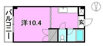 砂田ビル3の間取り画像