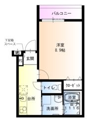 フジパレス吹田金田サウスの間取り画像