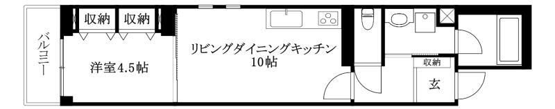 FELICE道後の間取り画像