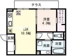Ribera Square A棟の間取り画像