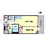 リッツ難波南Ⅱの間取り画像