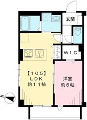 North Side 11 ノースサイドイレブンの間取り画像