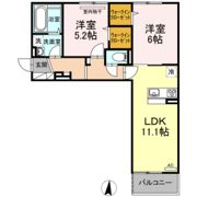 パームツリーBの間取り画像