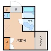 グランテール西福井の間取り画像