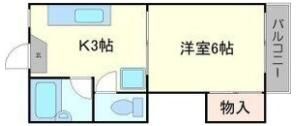 ナオミハイツ5の間取り画像
