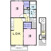 ピエラ花瀬 Bの間取り画像