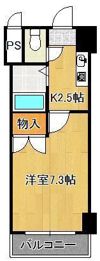アリビオ八幡の間取り画像