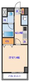 パークフラッツ本町の間取り画像