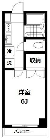 ヴィラフローレンスの間取り画像