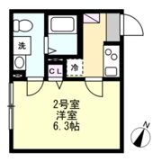 ベイルーム横須賀の間取り画像