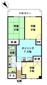 サンパーク三園の間取り画像
