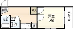 東雲本町88ビルの間取り画像