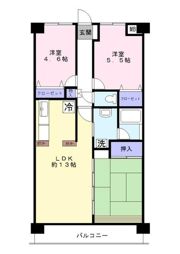 プリムヴェール戸田壱番館の間取り画像