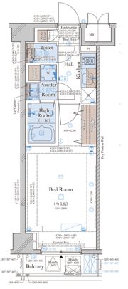 コンシェリア目黒 THE RESIDENCEの間取り画像