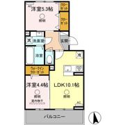 シェシレーヌの間取り画像