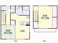 東古松戸建て（513－9）2号室の間取り画像