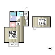 エクセレント三ツ沢A棟の間取り画像