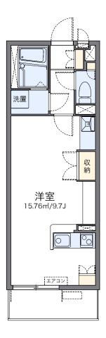 レオネクスト中川Ⅲの間取り画像