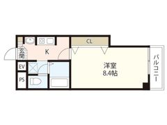 アンブシュール京橋の間取り画像