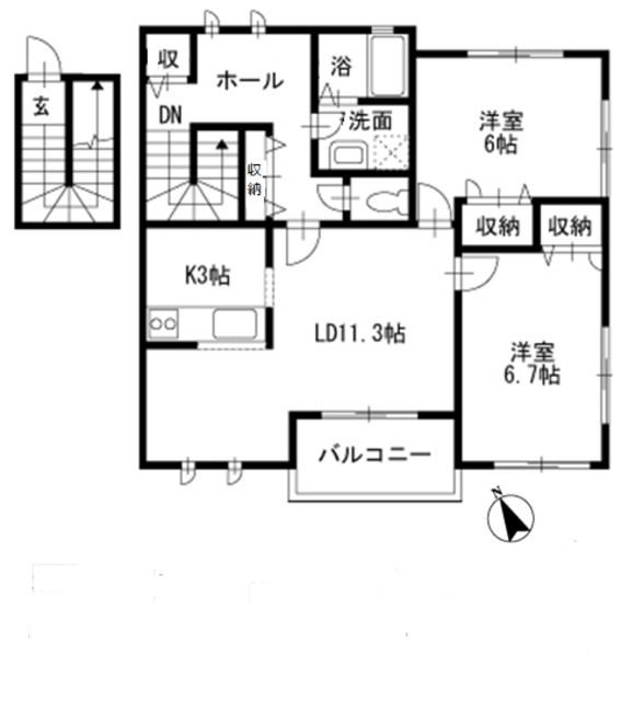 間取図