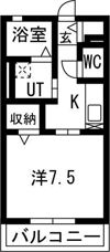 アズールの間取り画像