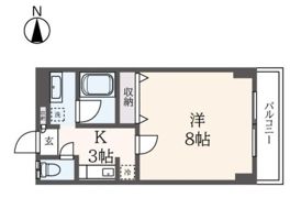 キャンパーツリー2号館の間取り画像