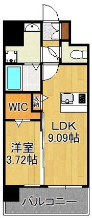 SOLUNA旦過マーケットプレイスの間取り画像