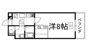 サザンルネス三山木の間取り画像